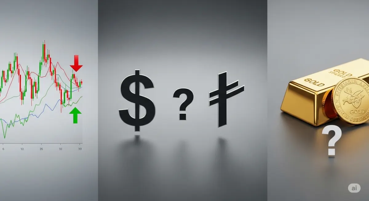 Bugün Borsa dalgalı seyre giderken Dolar/TL ve altın yön arıyor